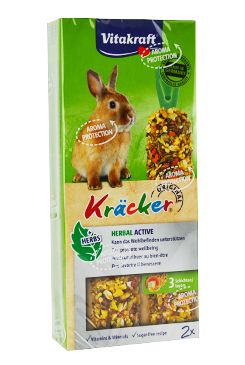 Vitakraft Rodent Rabbit poch. Kräck Herbal active 2ks Vitakraft Rodent Rabbit poch. Kräck Herbal active 2ks