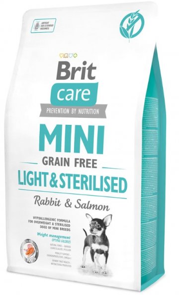 Brit Care MINI Grain Free Light & Sterilised…