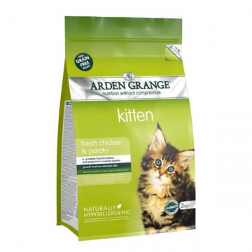 Arden Grange Kitten with fresh Chicken & Potato grain free 2 kg