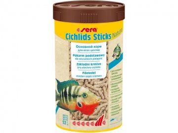 sera cichlid Sticks Nature 250 ml