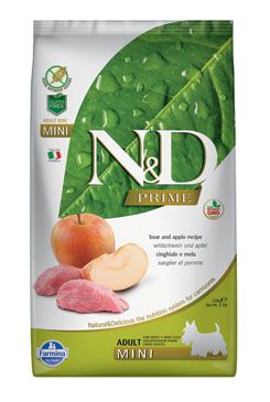 N&D PRIME DOG Adult Mini Boar & Apple 2,5kg N&D PRIME DOG Adult Mini Boar & Apple 2,5kg