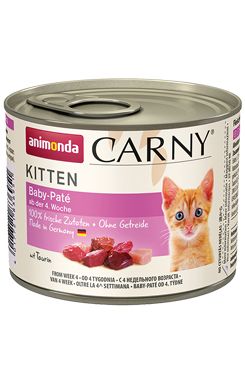 Animonda konz. kočka Baby paté hov/kuře 200g Animonda konz. kočka Baby paté hov/kuře 200g