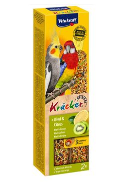 Vitakraft Bird Kräcker parrot australina kiwi tyč 2ks Vitakraft Bird Kräcker parrot australina kiwi tyč 2ks