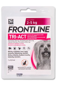 FRONTLINE TRI-ACT spot-on pro psy XS (2-5…