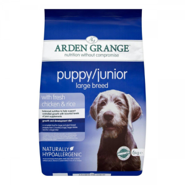 Arden Grange Puppy/Junior Large Breed with fresh Chicken & Rice 2 kg