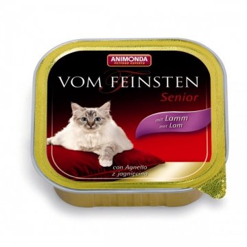 Animonda Vom Feinsten Senior paštika pro starší kočky jehněčí 100g