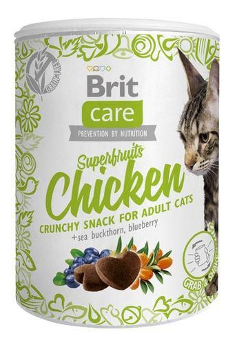 Brit Care Cat Snack Superfruits Chicken 100g