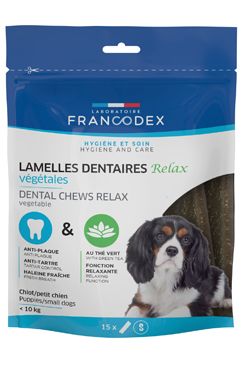 Francodex Relax žvýkací plátky S/M pro psy…