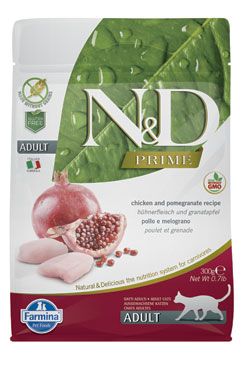 N&D PRIME CAT Adult Chicken & Pomegranate 300g N&D PRIME CAT Adult Chicken & Pomegranate 300g