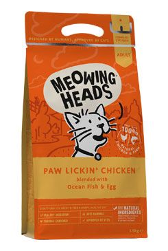 MEOWING HEADS Paw Lickin’ Chicken 1,5kg