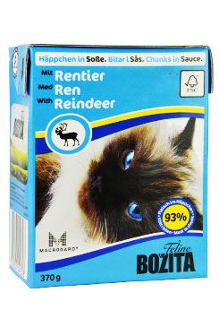 Bozita Cat kousky v omáčce se sobem TP 16x370g Bozita Cat kousky v omáčce se sobem TP 16x370g