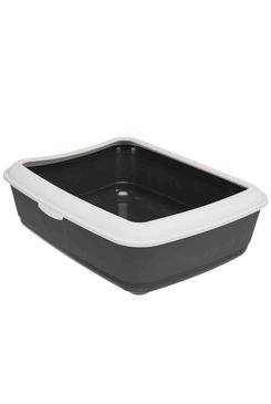 WC kočka s rámem Classic 47x37x15cm TR tmavošedá WC kočka s rámem Classic 47x37x15cm TR tmavošedá