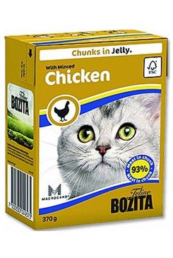 Bozita Cat kousky v želé s kuřecím masem TP 16x370g Bozita Cat kousky v želé s kuřecím masem TP 16x370g