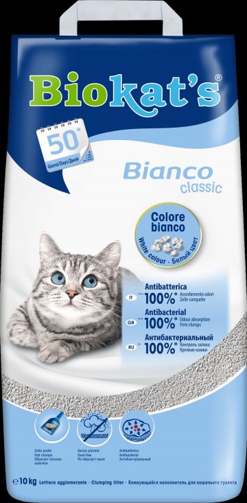 Biokat´s Bianco podestýlka 10kg