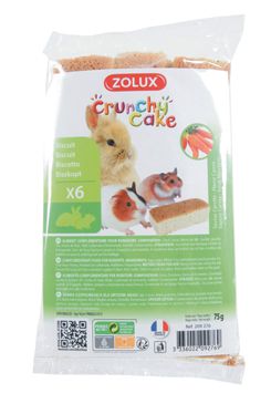 Crunchy Cake mrkev pro hlodavce 75g Zolux Crunchy Cake mrkev pro hlodavce 75g Zolux