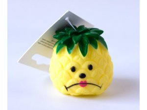 Ananas pískací VINYL 6x6cm Ananas pískací VINYL 6x6cm