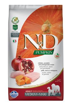 N&D Pumpkin DOG Adult M/L Chicken&Pomegranate 2,5kg N&D Pumpkin DOG Adult M/L Chicken&Pomegranate 2,5kg