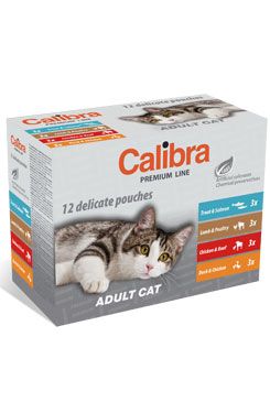 Calibra Cat kapsa Premium Adult multipack 6x(12x100g) Calibra Cat kapsa Premium Adult multipack 6x(12x100g)