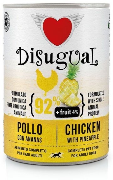 Disugual Fruit Dog Chicken with Pineapple konzerva 400g