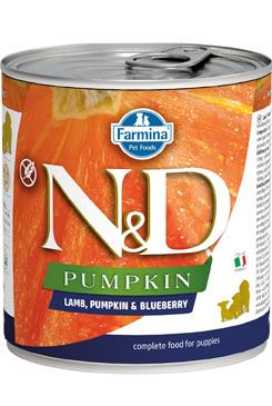 N&D DOG PUMPKIN Puppy Lamb & Blueberry 285g N&D DOG PUMPKIN Puppy Lamb & Blueberry 285g