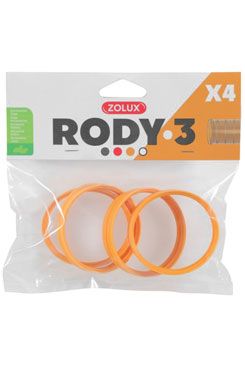 Komponenty Rody 3-spojovací kroužek žlutý 4ks Zolux Komponenty Rody 3-spojovací kroužek žlutý 4ks Zolux