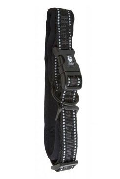 Obojek Hurtta Padded černý 50-60cm/40mm New Obojek Hurtta Padded černý 50-60cm/40mm New