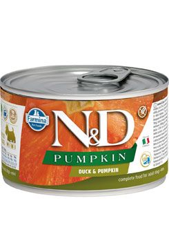 N&D DOG PUMPKIN Adult Duck & Pumpkin Mini 140g N&D DOG PUMPKIN Adult Duck & Pumpkin Mini 140g