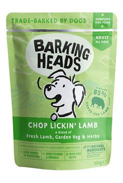 BARKING HEADS Chop Lickin’ Lamb kapsička 300g BARKING HEADS Chop Lickin’ Lamb kapsička 300g