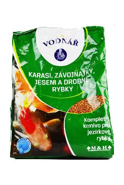 Krmivo pro ryby KARASI, ZÁVOJ,JESENI a malé rybk 0,5kg