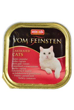 Animonda paštika pro Kastráty - krůta/rajča kočka 100g Animonda paštika pro Kastráty - krůta/rajča kočka 100g
