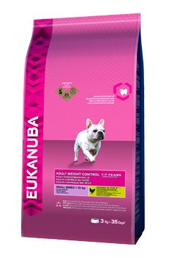 Eukanuba Dog Adult Small Weight Control 3kg Eukanuba Dog Adult Small Weight Control 3kg