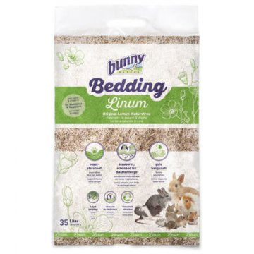Bunny Nature podestýlka Linum 35 l Bunny Nature podestýlka Linum 35 l