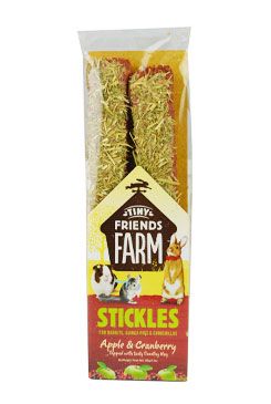 Supreme Tiny Farm Stick Jablko,brusinka králík 2ks Supreme Tiny Farm Stick Jablko,brusinka králík 2ks