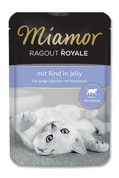 Miamor Cat Ragout Junior kapsa hovězí v želé…