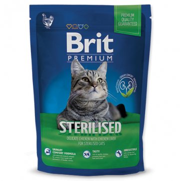 NEW Brit Premium Cat ADULT STERILISED 300g NEW Brit Premium Cat ADULT STERILISED 300g