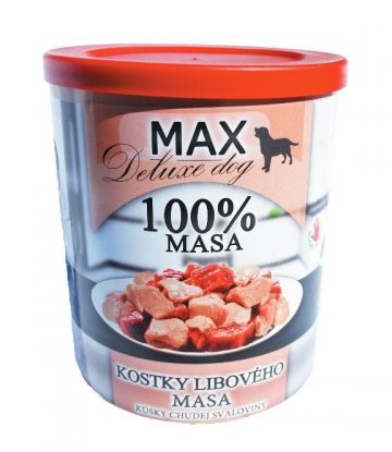 MAX deluxe kostky libové svaloviny 800g