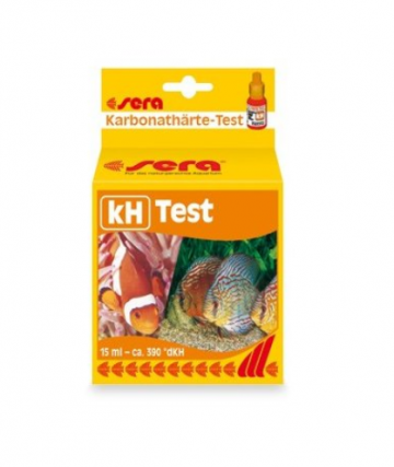 Sera test uhličitanové tvrdosti akvarijní vody kH-test 10ml Sera test uhličitanové tvrdosti akvarijní vody kH-test 10ml