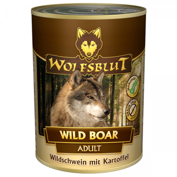 Wolfsblut konz. Wild Boar Adult 395g - divočák s bramborem