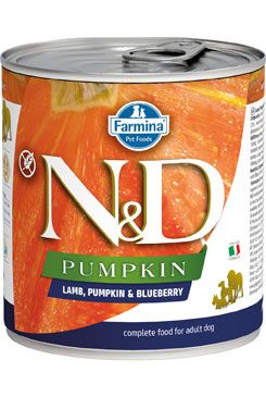N&D DOG PUMPKIN Adult Lamb & Blueberry 285g N&D DOG PUMPKIN Adult Lamb & Blueberry 285g