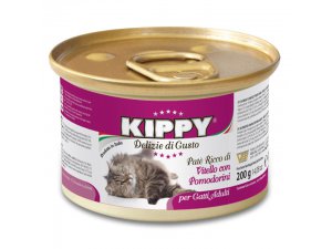 KIPPY Cat tele&rajčata 200g/24kart. KIPPY Cat tele&rajčata 200g/24kart.