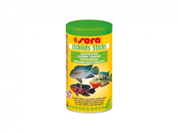Sera základní krmivo pro středně velké a velké cichlidy Cichlids Stick 1000ml Sera základní krmivo pro středně velké a velké cichlidy Cichlids Stick 1000ml