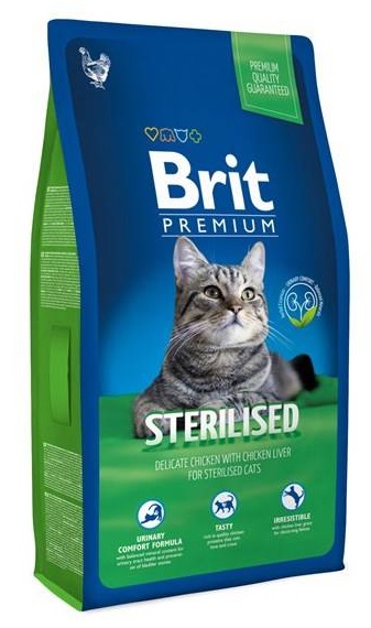 NEW Brit Premium Cat ADULT STERILISED 8kg NEW Brit Premium Cat ADULT STERILISED 8kg