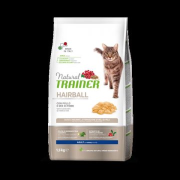 TRAINER Natural Cat HAIRBALL kureci 1,5kg