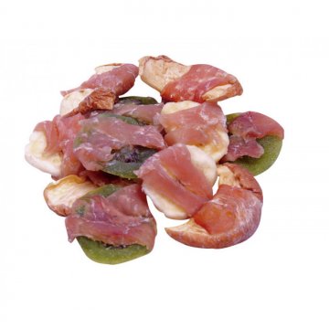 Huhubamboo Fruit - Mix ovoce s kuřecím masem 20g Huhubamboo Fruit - Mix ovoce s kuřecím masem 20g