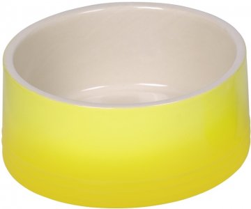 Nobby keramická miska GRADIENT žlutá 18,0 x 7,0 cm / 1,10 l