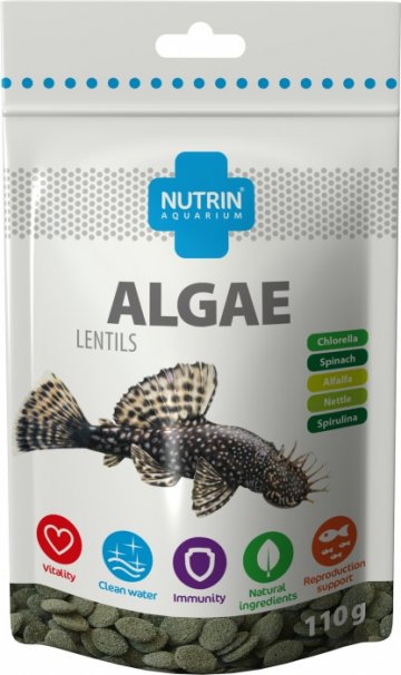 NUTRIN Aquarium - Algae Lentils 110g (250ml)
