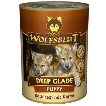 Wolfsblut konz. Deep Glade Puppy 395g - jelen s dýní
