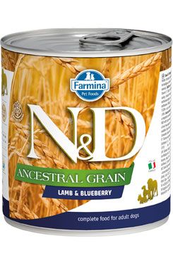 N&D DOG LOW GRAIN Adult Lamb & Blueberry 285g N&D DOG LOW GRAIN Adult Lamb & Blueberry 285g