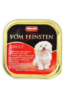 Animonda paštika Classic hovězí/krůtí srdce pes 150g Animonda paštika Classic hovězí/krůtí srdce pes 150g