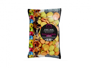 Fine Dog MIX Piškoty barevné 200g